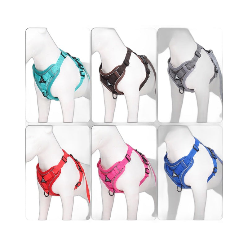 Breathable Reflective Vest Harness for Dogs & Cats