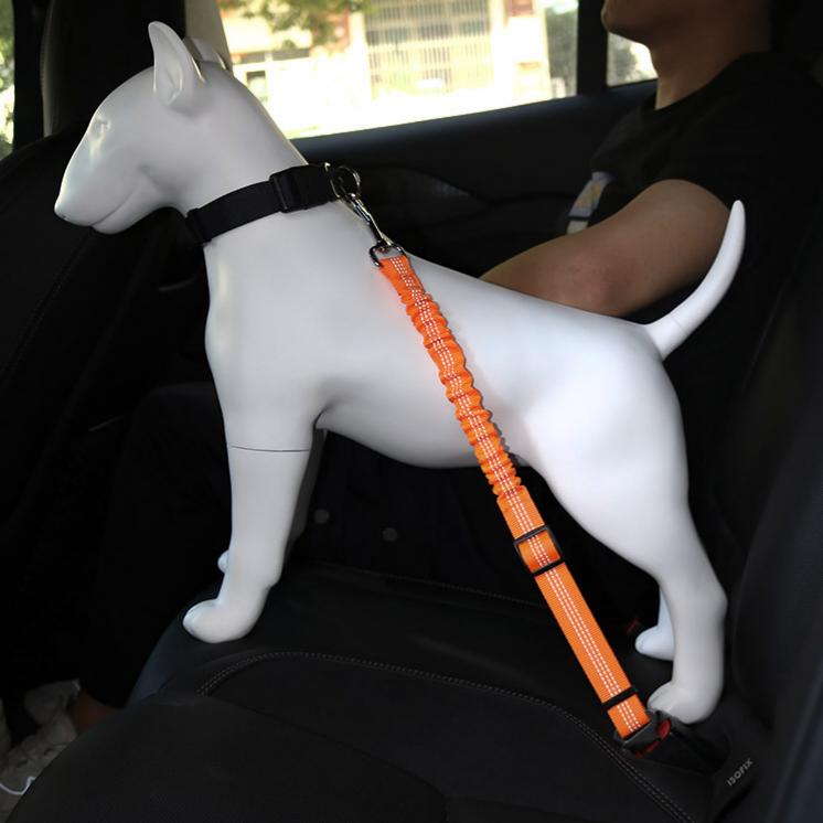 Reflective Retractable Anti-Pull Pet Car Safety Leash