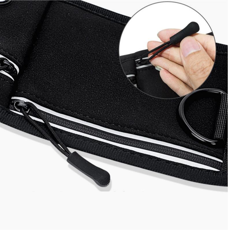 Reflective Retractable Anti-Pull Dog Leash with Waist Bag