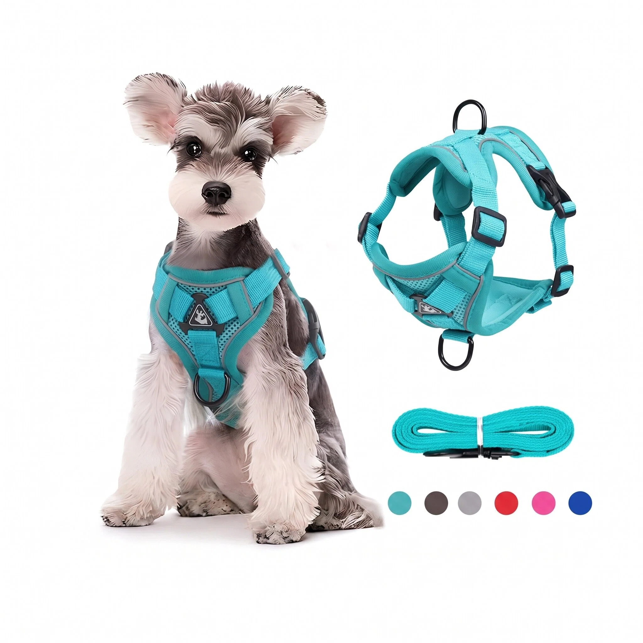 Breathable Reflective Vest Harness for Dogs & Cats